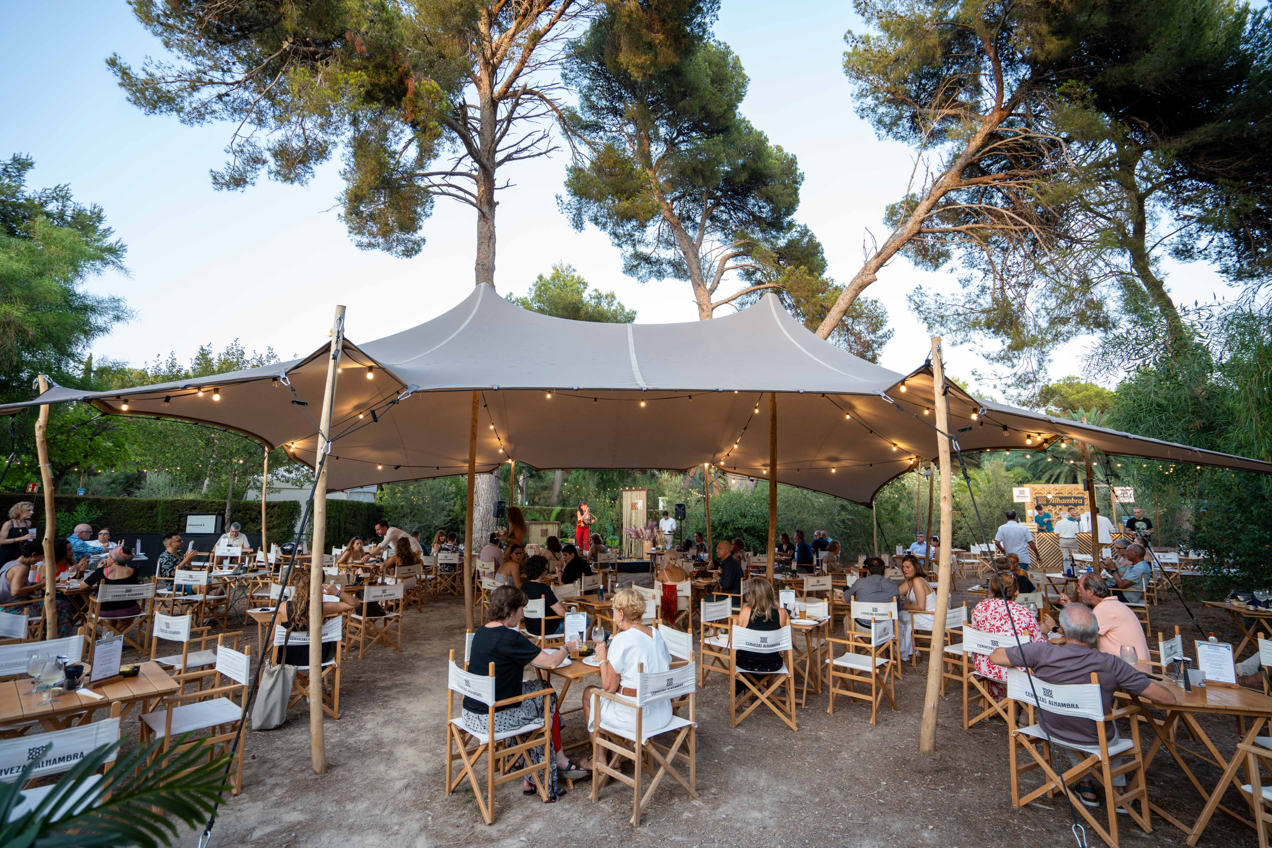 Escenario Alhambra Festival Terramar Sitges